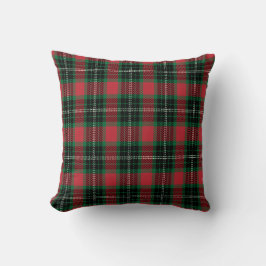 Green & Red Tartan Kissen