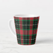 Green & Red Tartan Milchtasse (Linke Ecke)