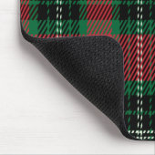 Green & Red Tartan Mousepad (Ecke)