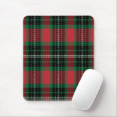 Green & Red Tartan Mousepad (Mit Mouse)