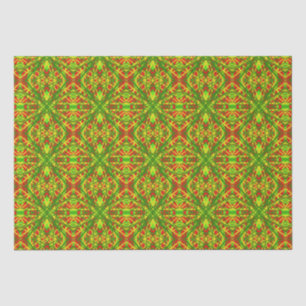 Green Red Yellow Christmas Deko Pattern Party Gesc Seidenpapier