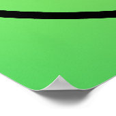 Green Reduce, Wiederverwendung, Recycle Poster (Ecke)