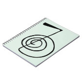 Green Reiki: Cho Ku Rei: Das Power-Symbol-Notebook Notizblock (Linke Seite)