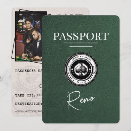Green Reno Passport Save the Date