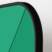Green Retro Pickleball Schläger (Linke Seite)