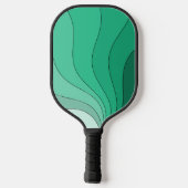 Green Retro Pickleball Schläger (Rückseite)