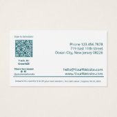 Green Ribbon Bells $10 Weihnachtsgutscheinkarte (Rückseite)