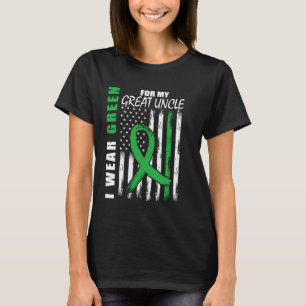 Green Ribbon Great Onkel Niere Krankheit Bewusstse T-Shirt