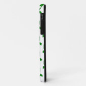 Green Ribbon-Muster Case-Mate iPhone Hülle (Hinten/Links)