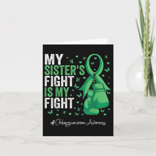 Green Ribbon Schwester Cholangiocarcinoma Bewussts Karte