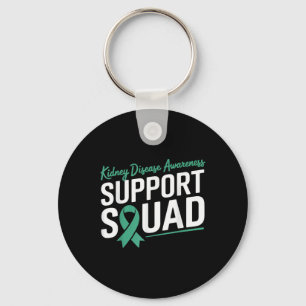 Green Ribbon Support Squad für Nierenerkrankungen  Schlüsselanhänger