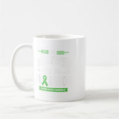 Green Ribbon Warrior & amp; Unterstützer - Mental Kaffeetasse (Links)