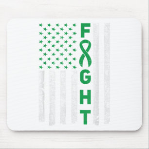 Green Ribbon Warrior & amp; Unterstützer - Mental  Mousepad