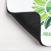 Green Ribbon Warrior & amp; Unterstützer - Mental Mousepad (Ecke)