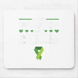 Green Ribbon Warrior & amp; Unterstützer - Mental Mousepad