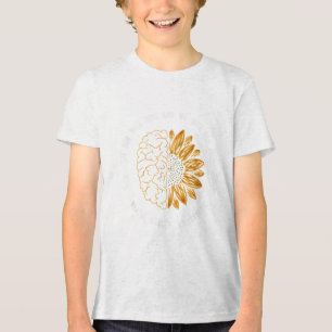 Green Ribbon Warrior & amp; Unterstützer - Mental  Tri-Blend Shirt