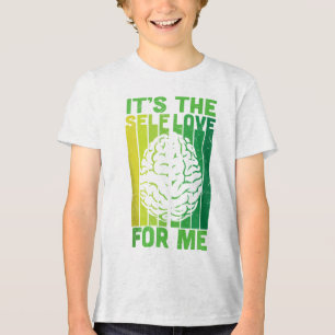 Green Ribbon Warrior & amp; Unterstützer - Mental Tri-Blend Shirt