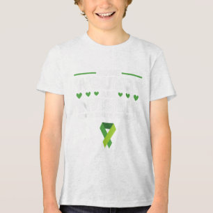 Green Ribbon Warrior & amp; Unterstützer - Mental  Tri-Blend Shirt