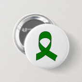 Green Ribbon Zeichnend Button (Vorne & Hinten)