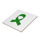 Green Ribbon Zeichnend Fliese (Seite)