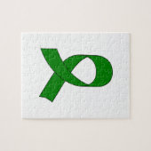 Green Ribbon Zeichnend Puzzle (Horizontal)