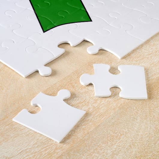 Green Ribbon Zeichnend Puzzle (Seite)