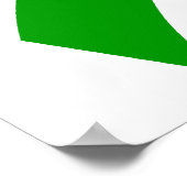 Green Ribbon zur psychischen Gesundheit 3 Poster (Ecke)