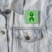 Green Ribbon zur Sensibilisierung für psychische G Button (Beispiel)