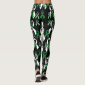 Green Ribbons.. C Diff Leggings (Rückseite)
