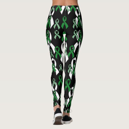 Green Ribbons.. C Diff Leggings (Rückseite)