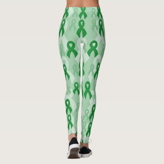Green Ribbons.. C Diff Leggings (Rückseite)