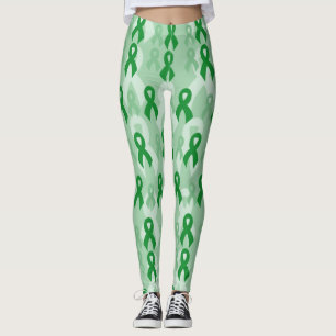 Green Ribbons.. C Diff Leggings