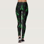 Green Ribbons.. C Diff Leggings (Rückseite)
