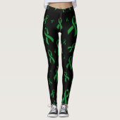 Green Ribbons.. C Diff Leggings (Vorderseite)