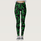 Green Ribbons.. C Diff Leggings (Vorderseite)