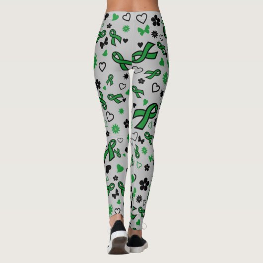 Green Ribbons Multi..C Diff Leggings (Rückseite)