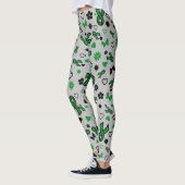 Green Ribbons Multi..C Diff Leggings (Links)