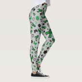 Green Ribbons Multi..C Diff Leggings (Rechts)