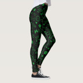 Green Ribbons Multi..Gastroparesis Leggings (Rechts)