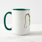 Green Ringo Lizard Tasse (Links)