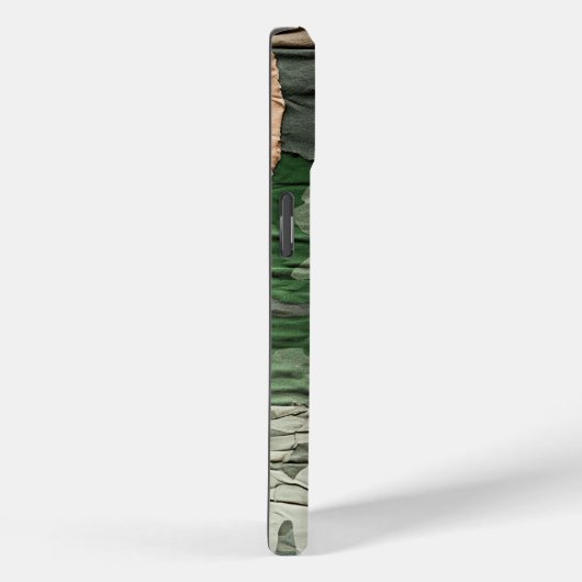 Green Ripped Cargo Camouflage Muster Summer Camp Case-Mate iPhone Hülle (Rückseite / Rechts)