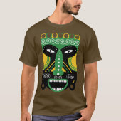 Green Ritual Mask T-Shirt (Vorderseite)