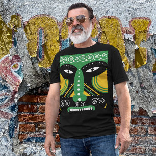 Green Ritual Tribal T-Shirt