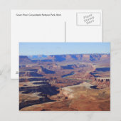 Green River, Canyonlands National Park, Utah Postkarte (Vorne/Hinten)