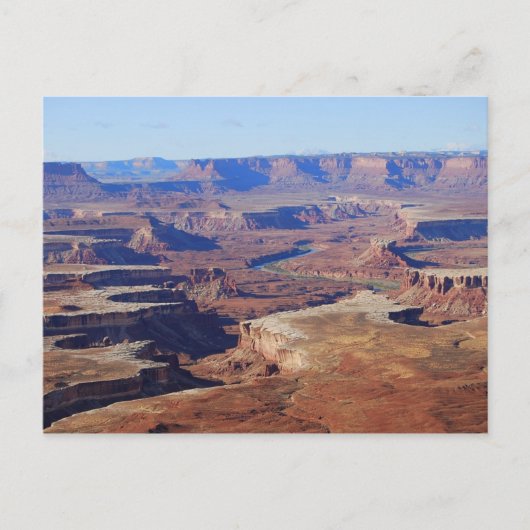 Green River, Canyonlands National Park, Utah Postkarte (Vorderseite)