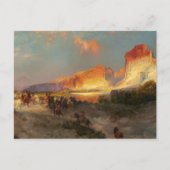 Green River Cliffs, Wyoming Postkarte (Vorderseite)
