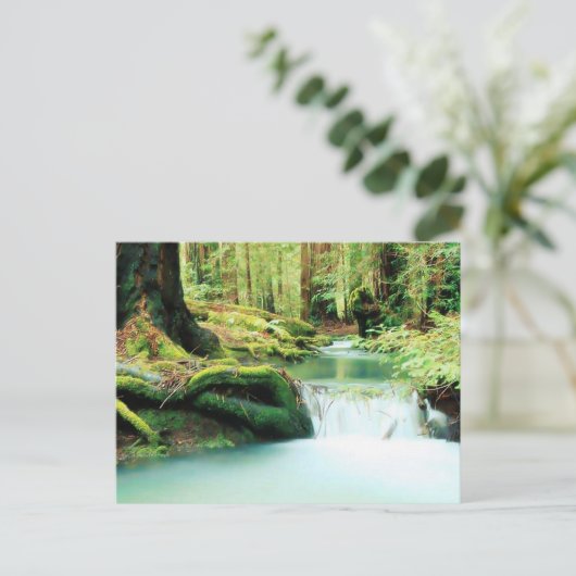 Green River Falls Postkarte (Stehend Vorderseite)