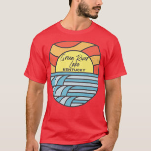 Green River Lake Kentucky KY Sunset Sunrise Souven T-Shirt