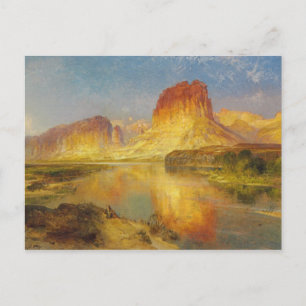 Green River of Wyoming - 1878 Postkarte