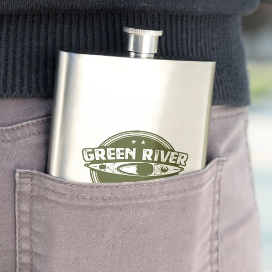 Green River Utah Kayaking Flachmann (Beispiel)